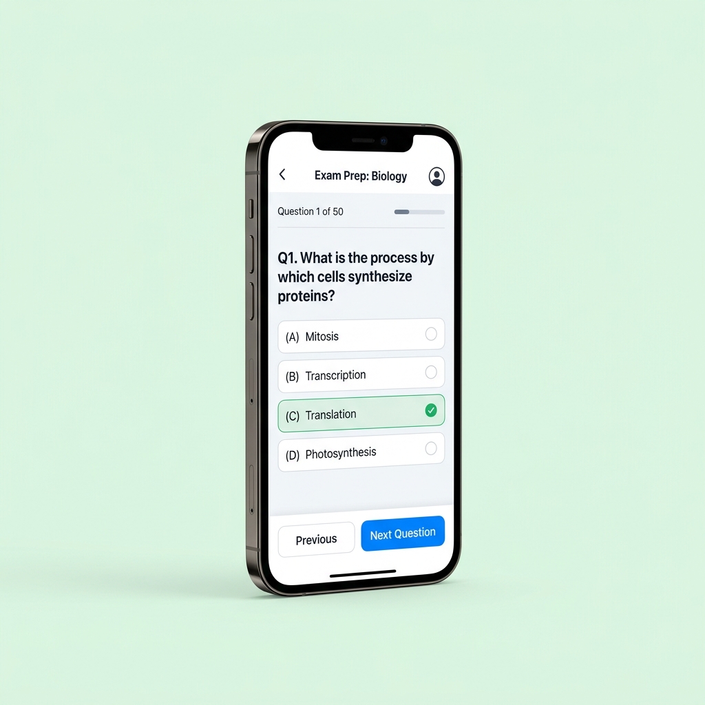 ExamsPrep for Android Phone
